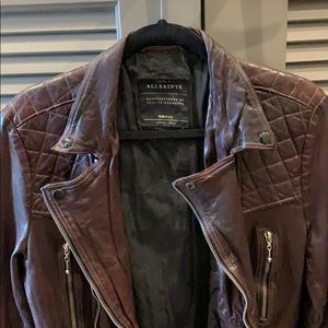 All Saints Leather Jacket